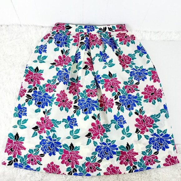 Inner Visions Dresses & Skirts - Vintage 1980s Floral Bloom Lightweight Skirt Medium Inner Visions Ship'n Shore